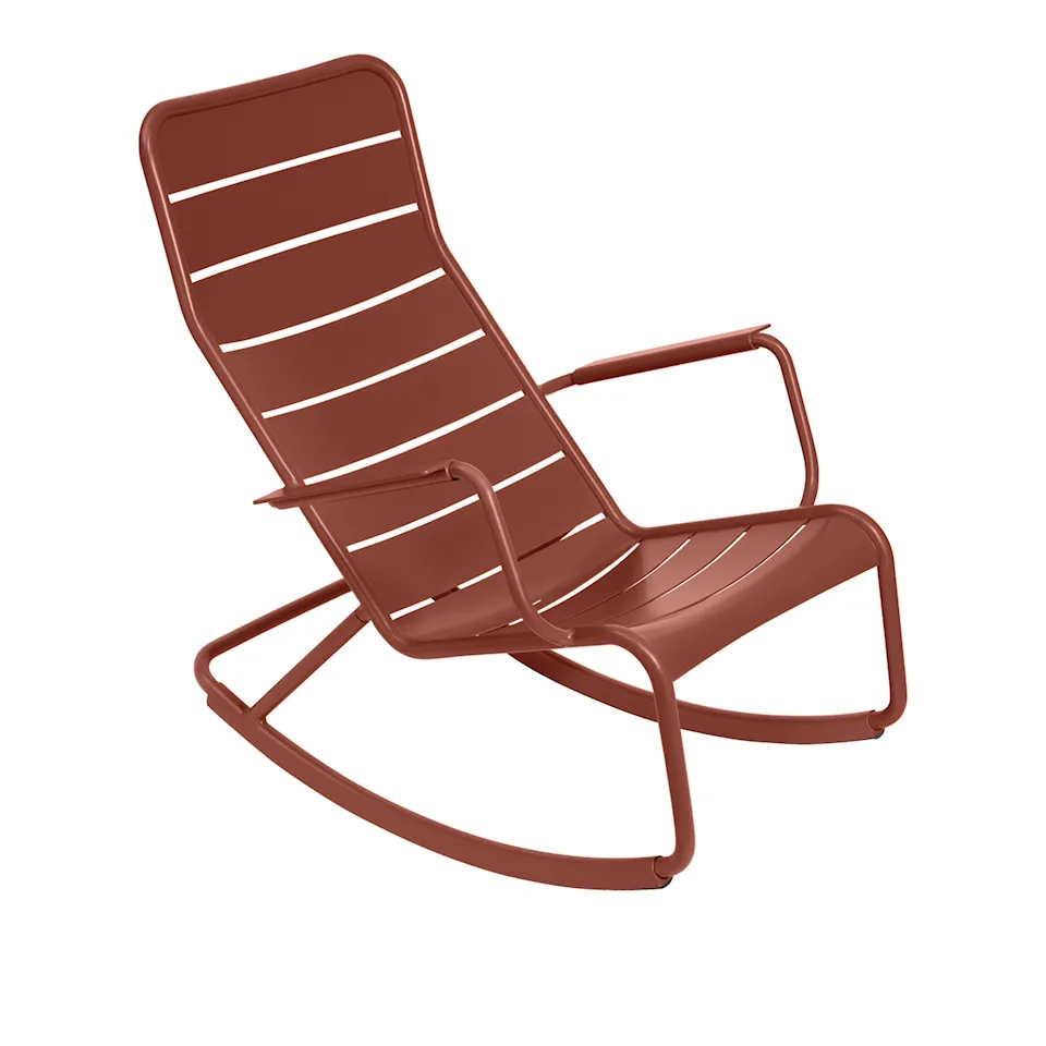 Luxembourg Rocking Chair Red Ochre 20