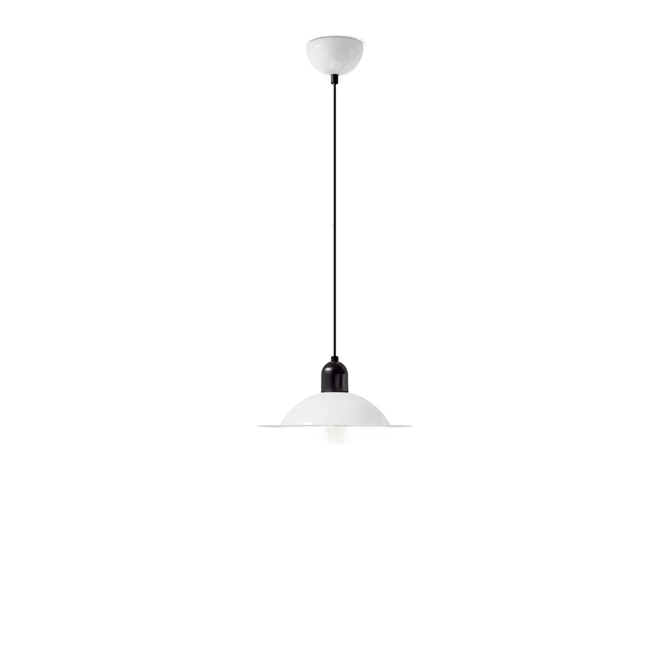 Lampiatta Suspension 28 White/White