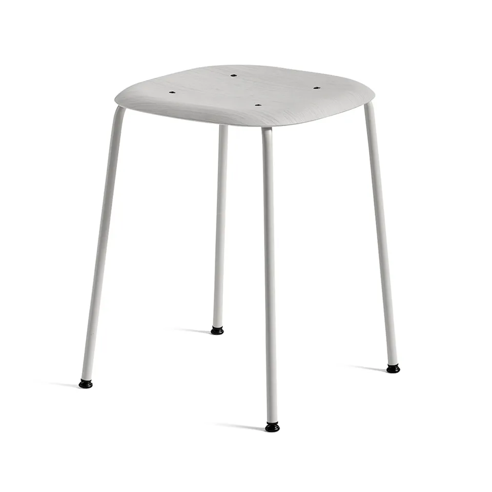 Soft Edge 70 Stool Soft Grey