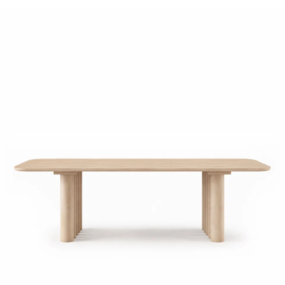 Plush rektangulært spisebord