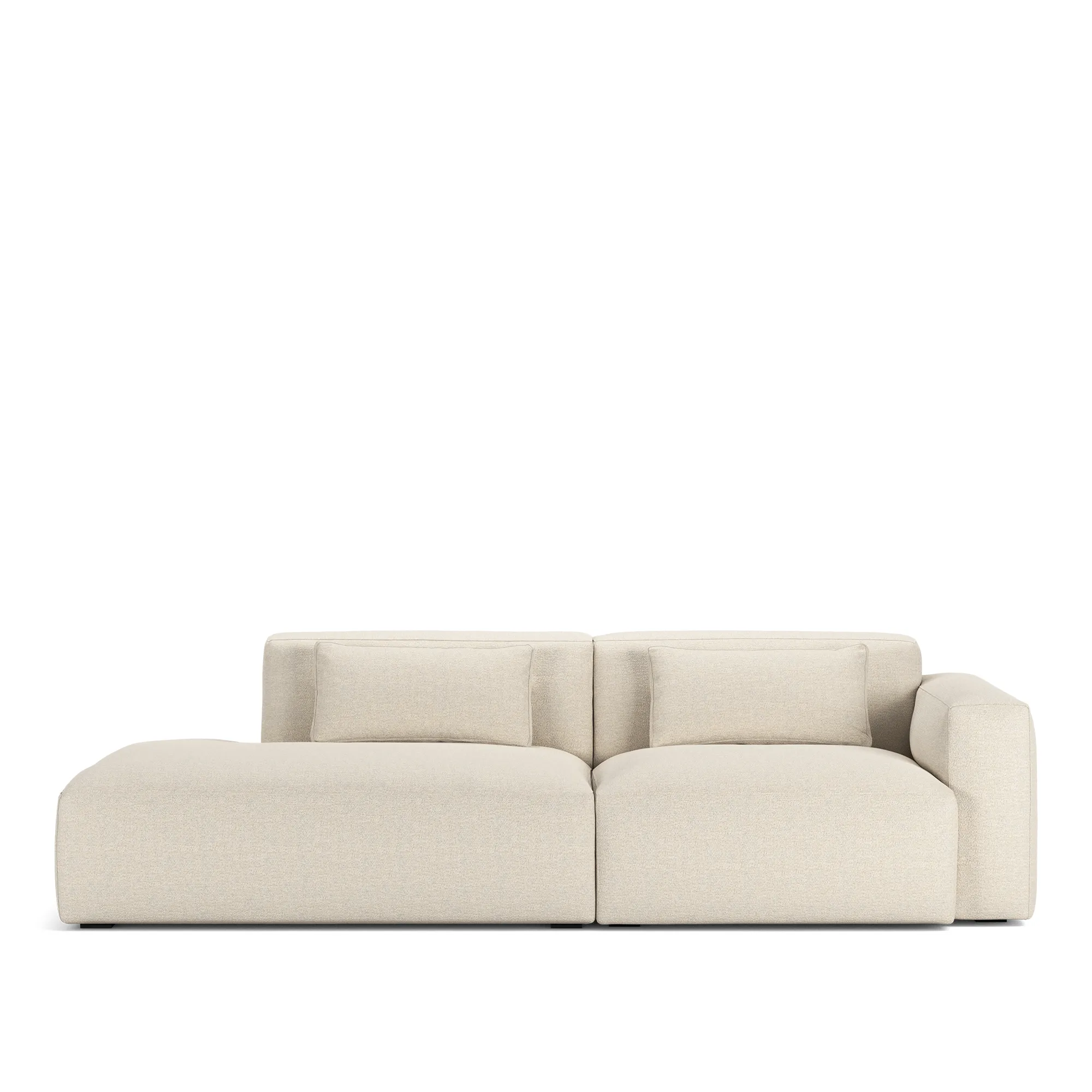 Brick 2-Seater Open End Left - 9
