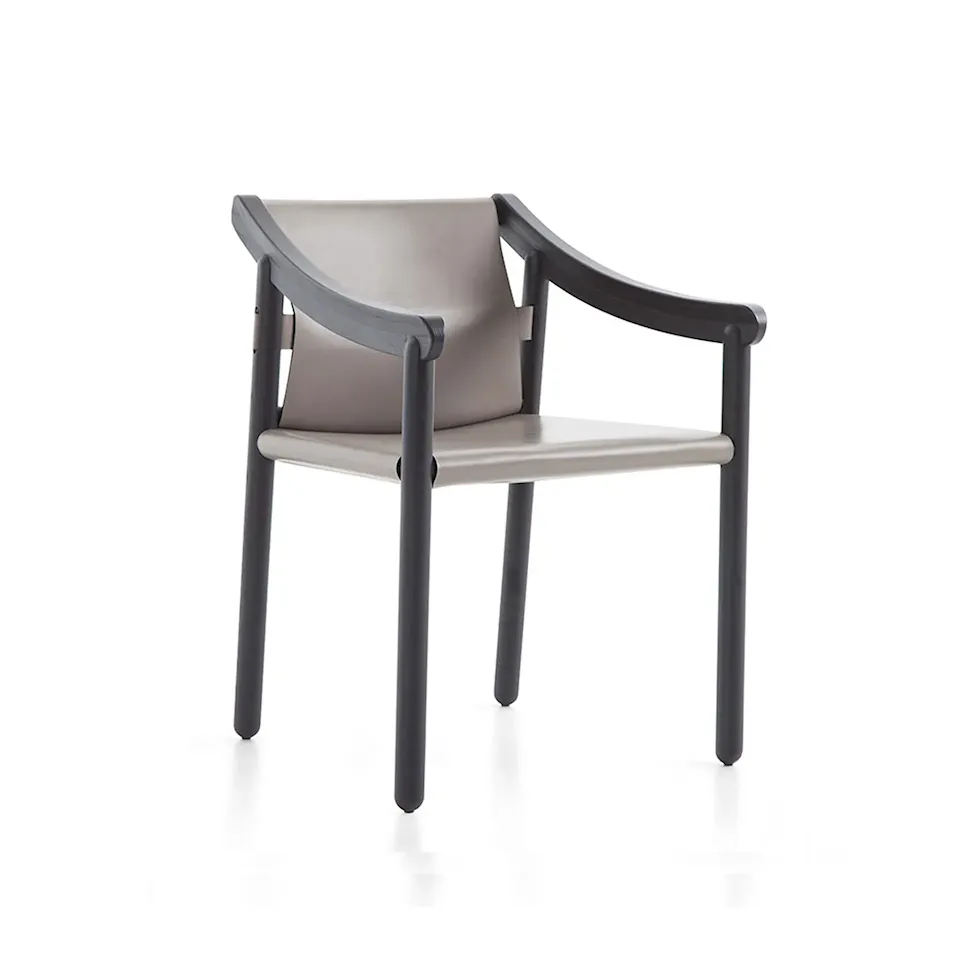 905 chair Ashwood Stained Black