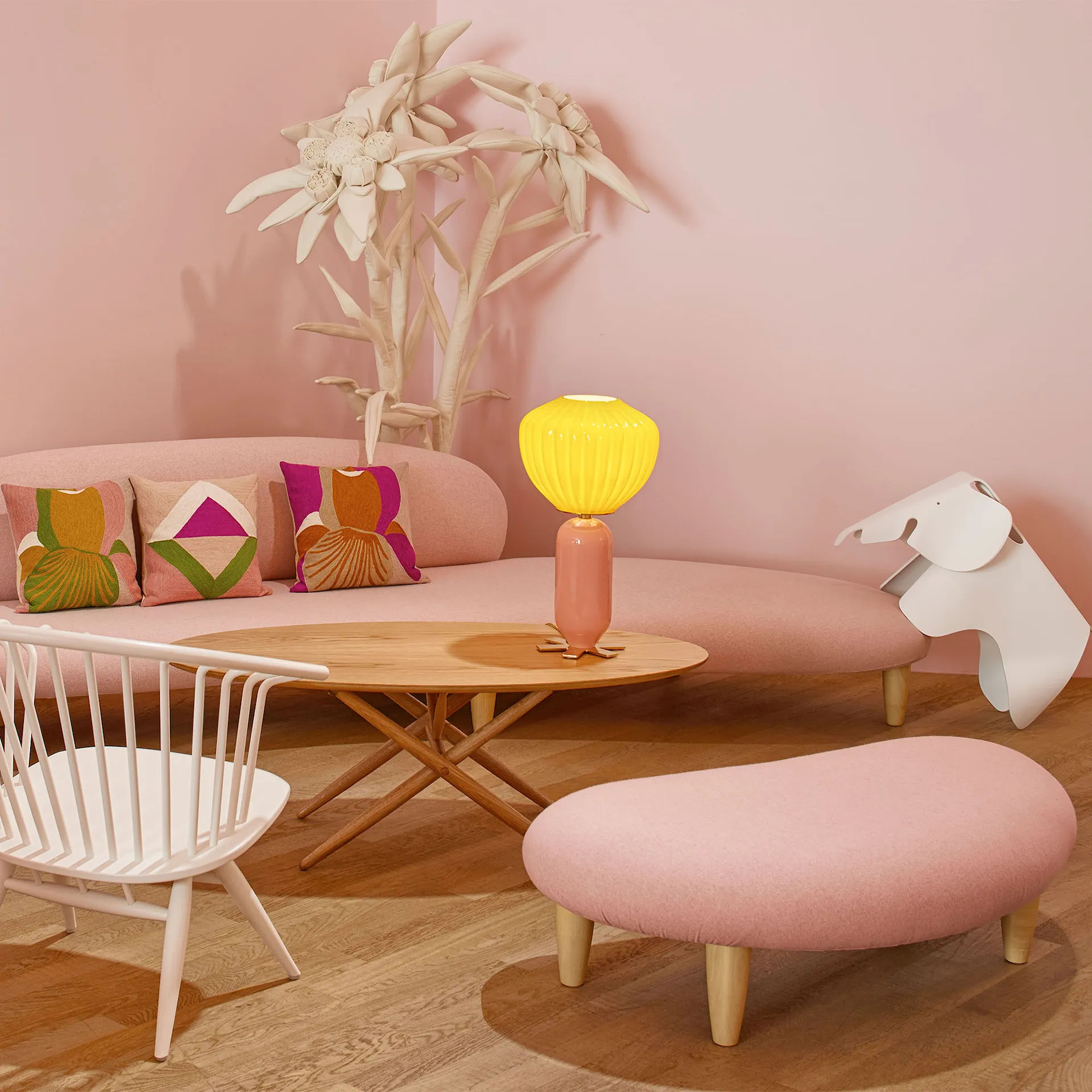 Freeform Sofa - Pale Rose Cognac - Vitra - Isamu - NO GA