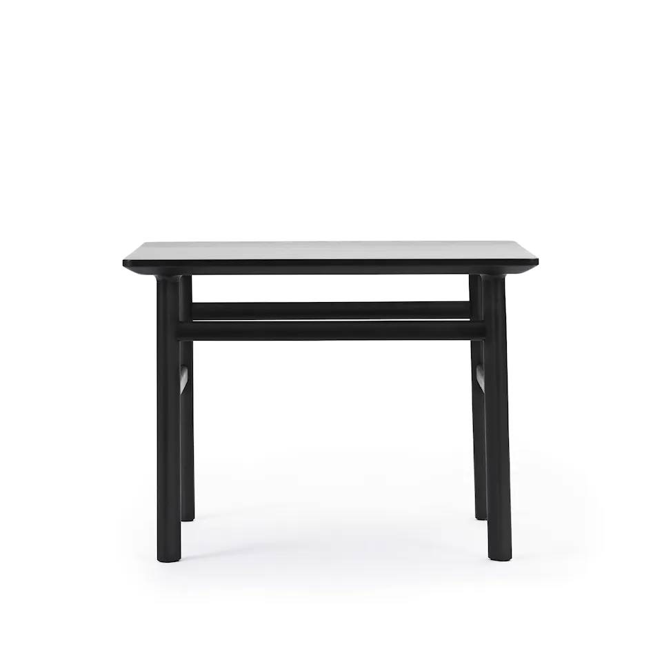 Grow Table 50 x 60 cm Oak Black