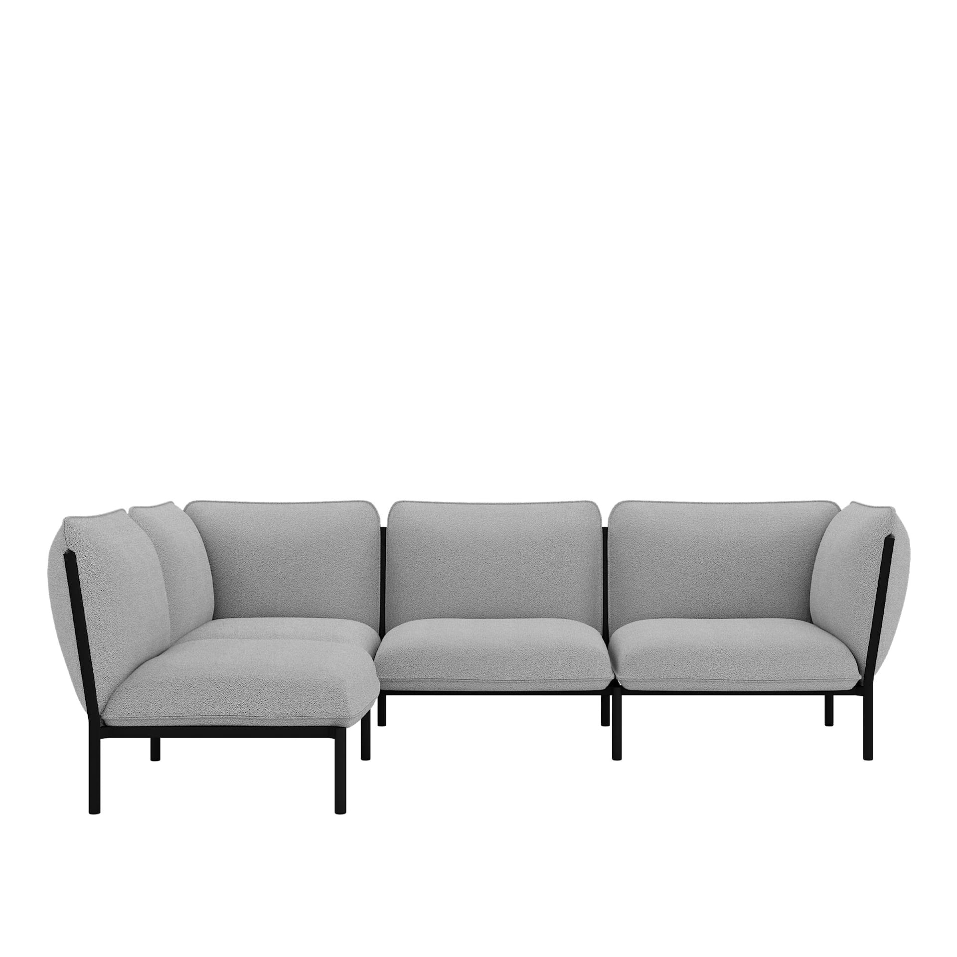 Kumo Corner Sofa Left with Armrest - Hem - NO GA