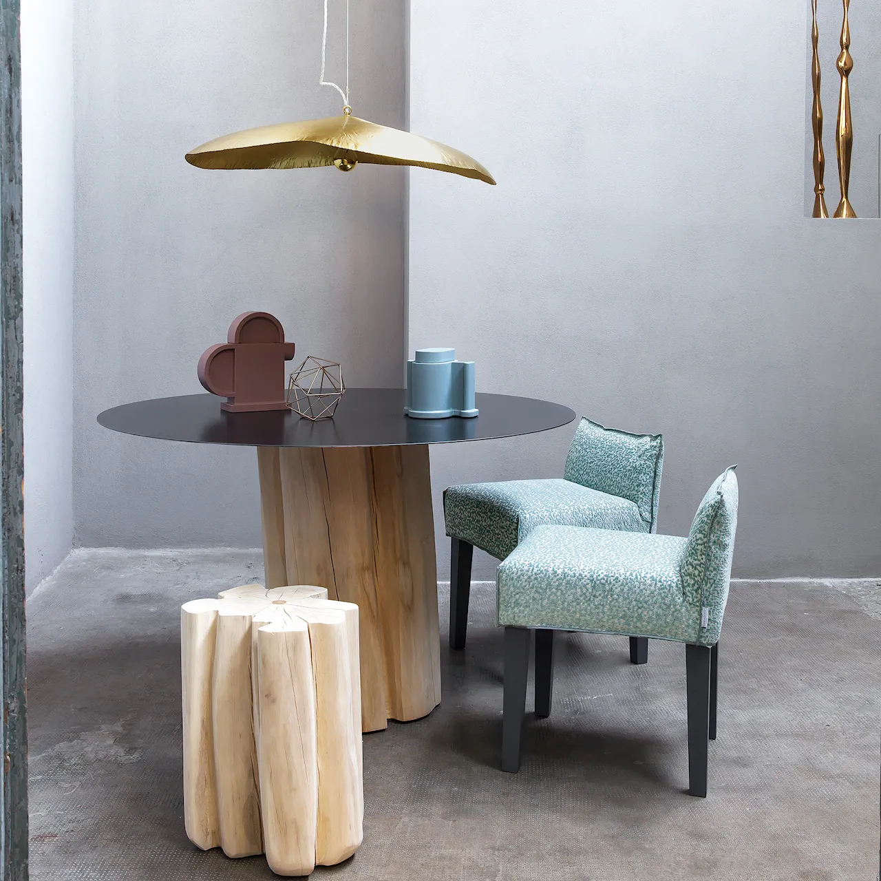 Brick Side Table