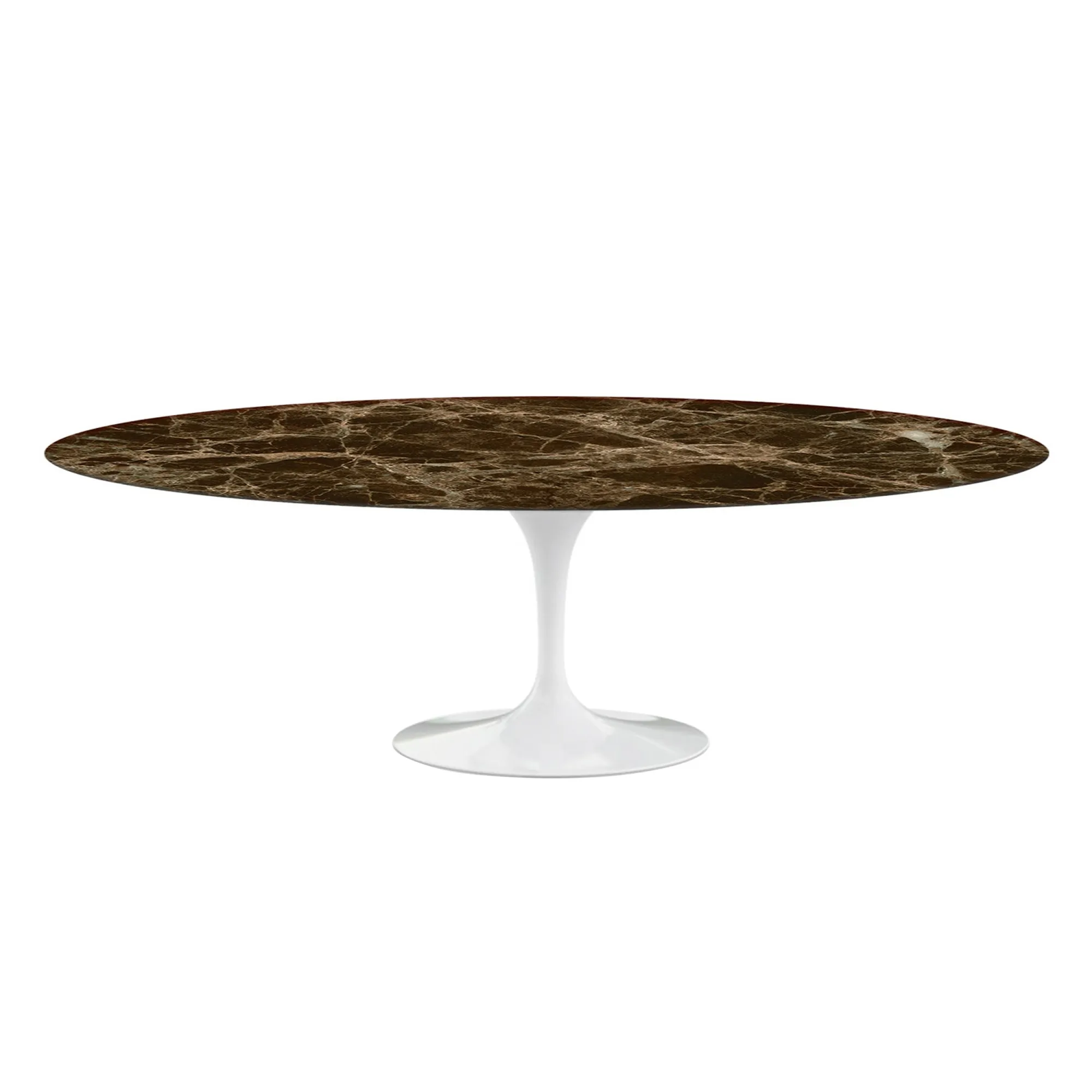 Saarinen Oval spisebord 244 cm White - 1