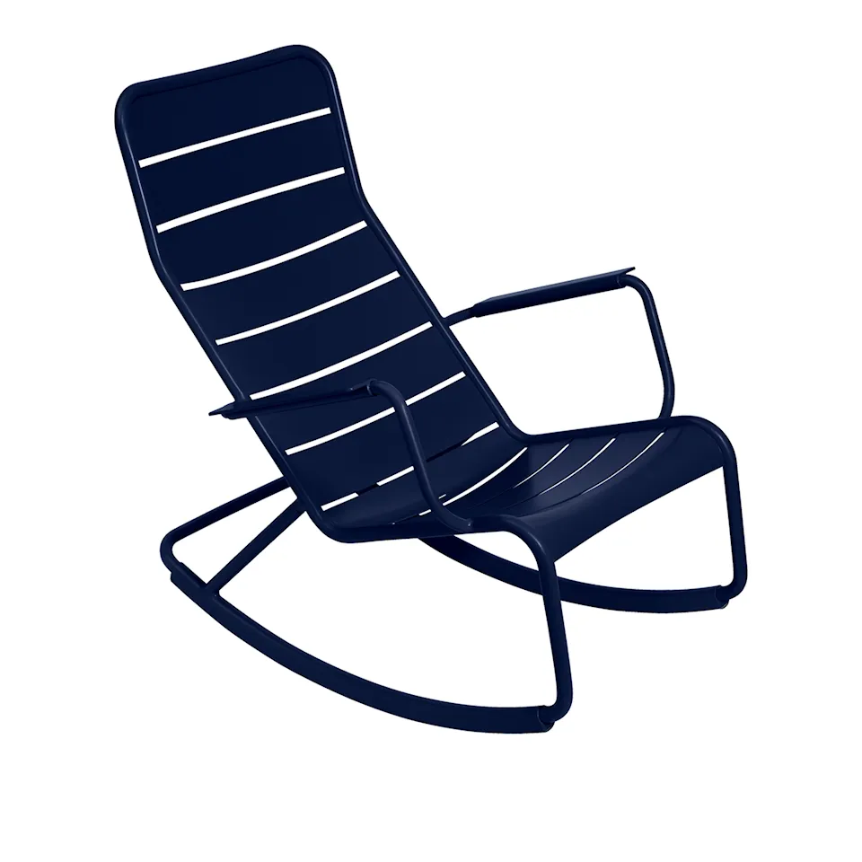 Luxembourg Rocking Chair Deep Blue 92