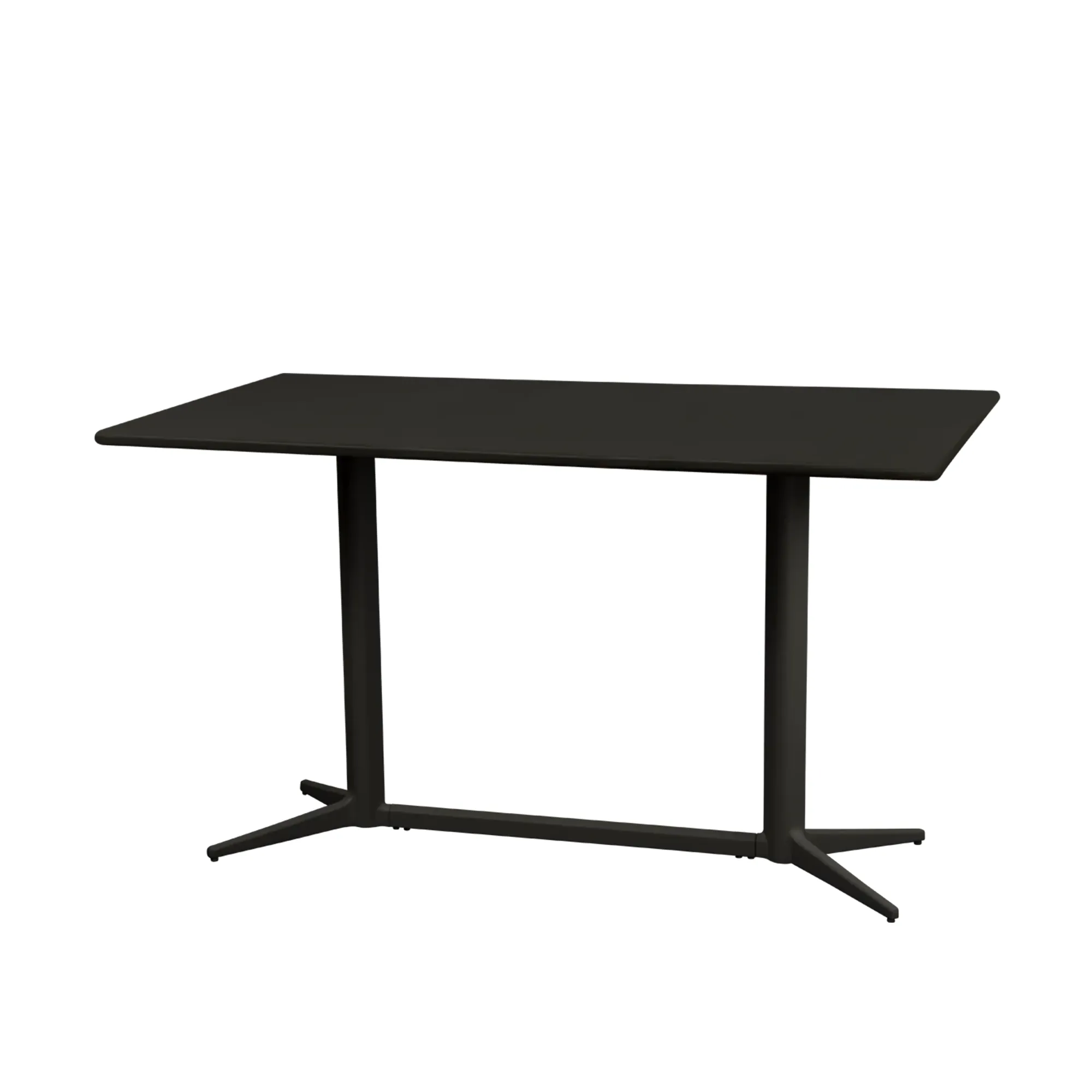 Drop cafétafel 130x75 Lava Grey - 1