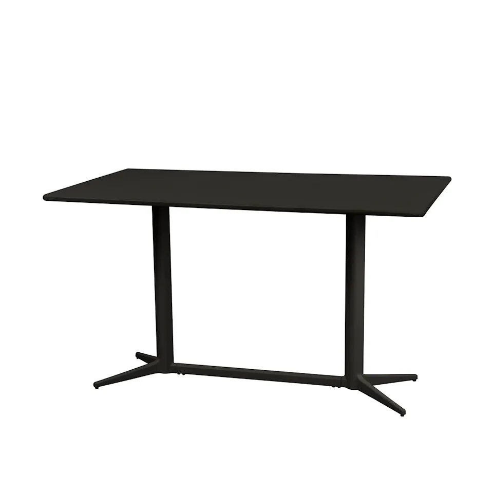 Drop cafebord 130x75 Lava Grey
