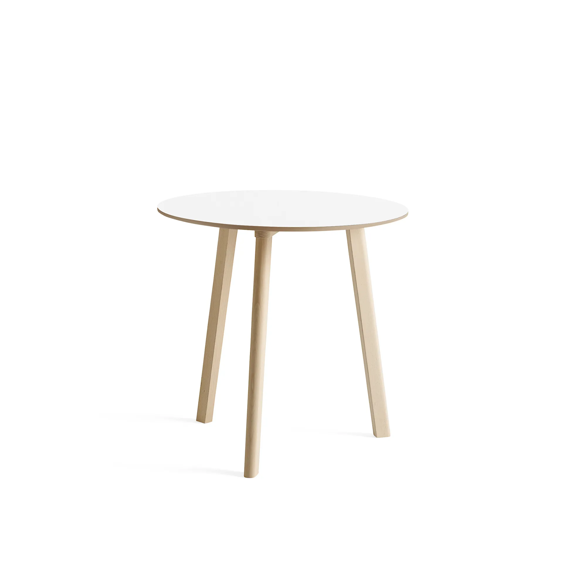 CPH Deux 220 2.0 Table Ø75 cm Beech - HAY - Ronan & Erwan Bouroullec - NO GA