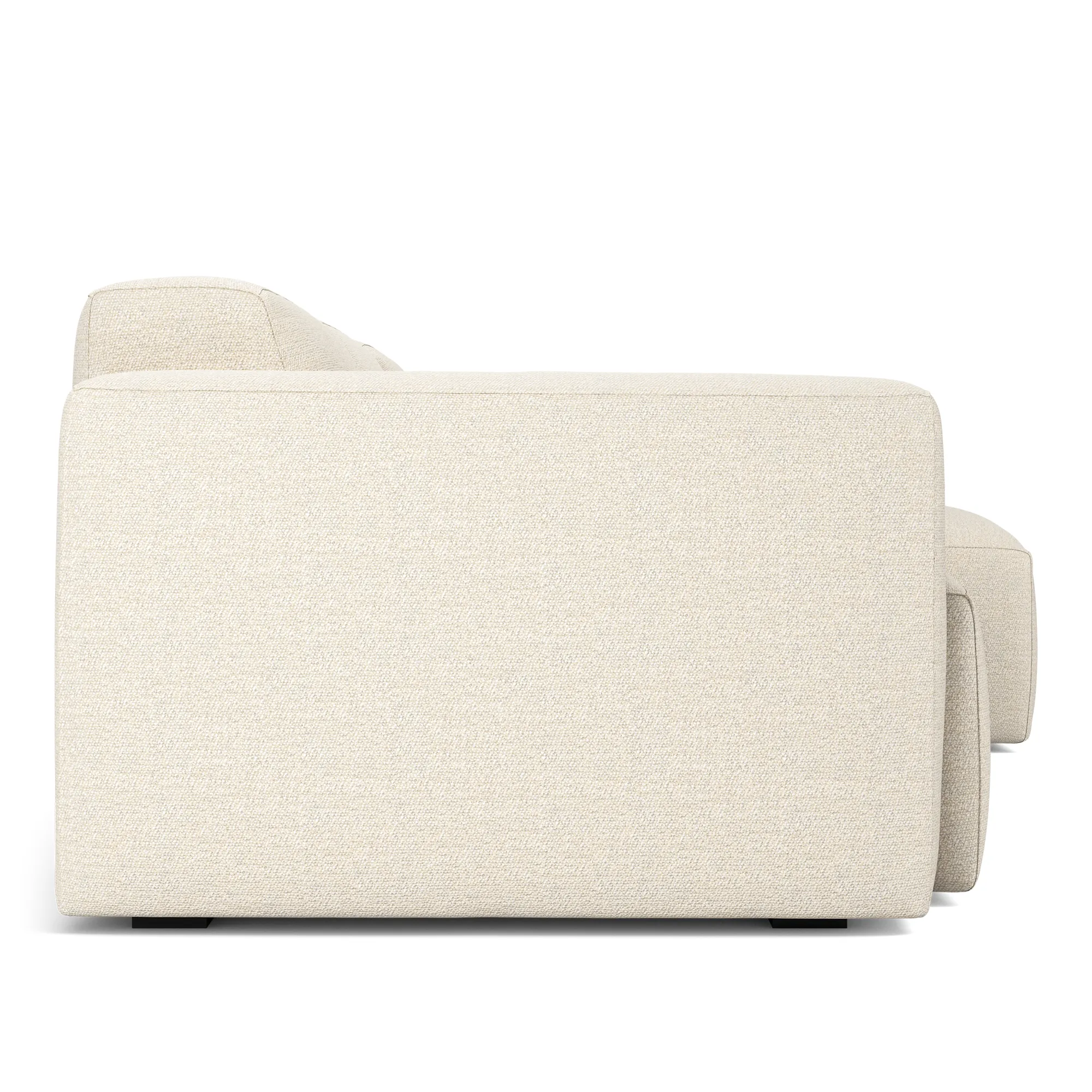 Brick 3-Seater Chaise Lounge Right - 3