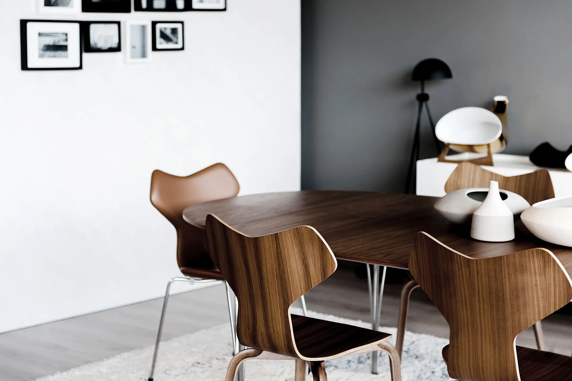 3130 Grand Prix Wood veneer - Fritz Hansen - Arne Jacobsen - NO GA