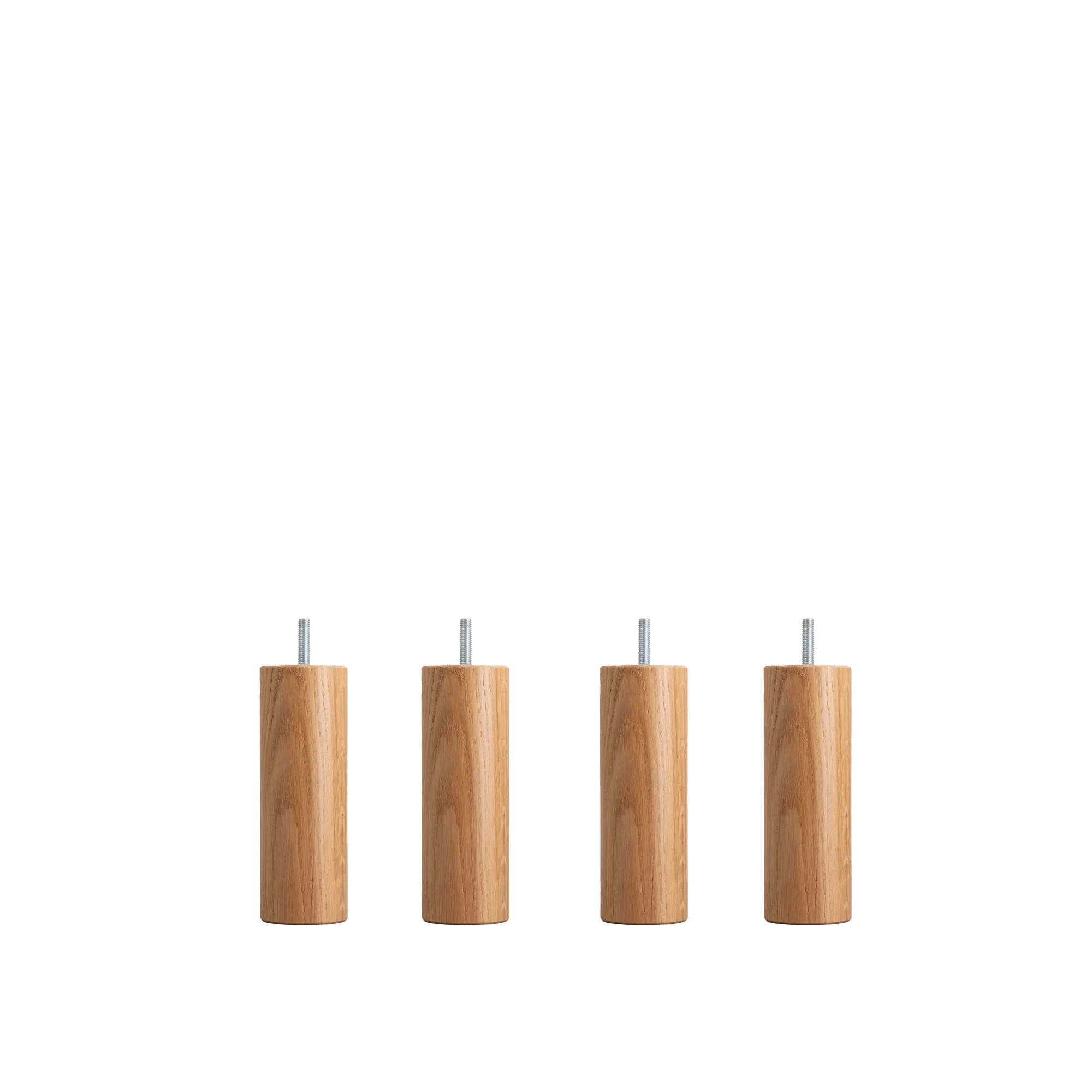 DUX SC bedpoten rond eiken 4-pack - 1