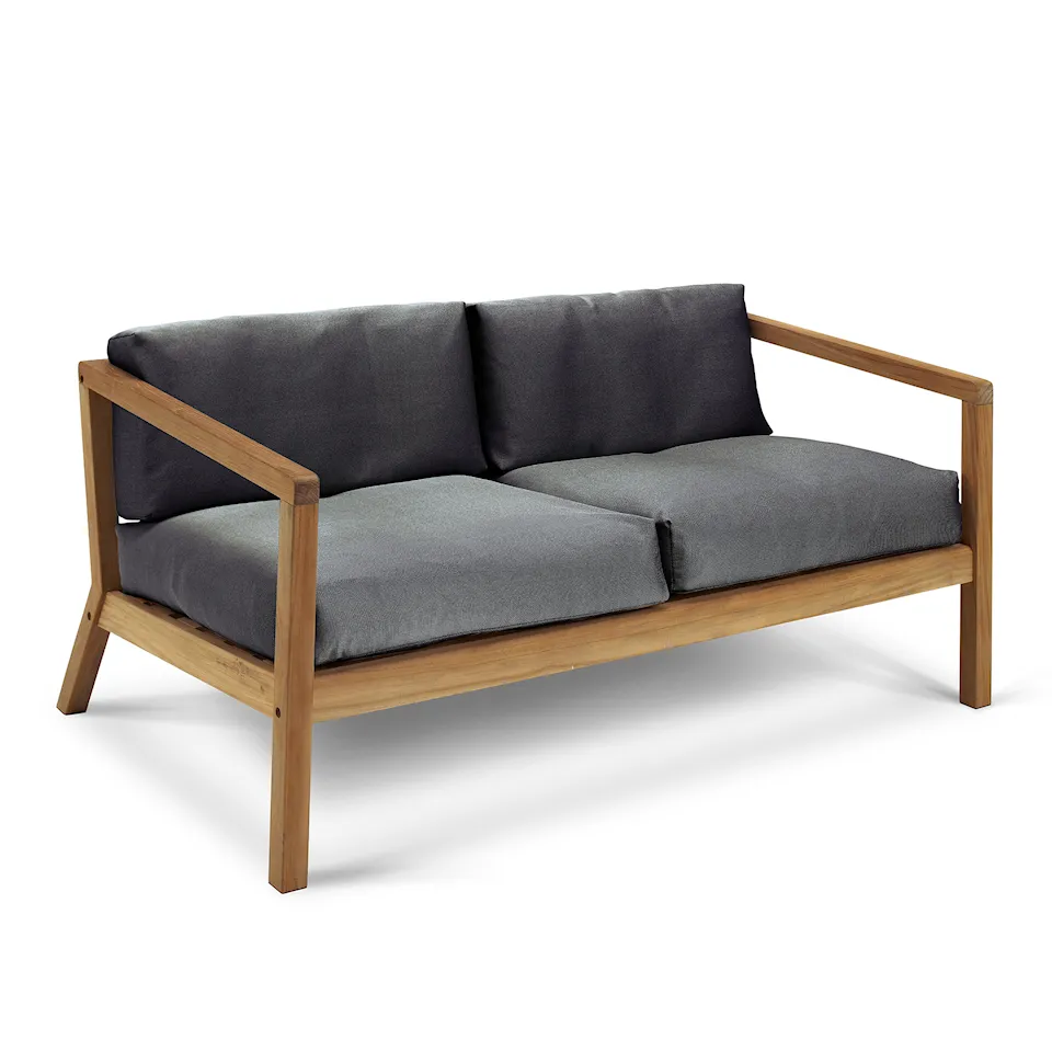 Virkelyst 2-personers udendørs sofa