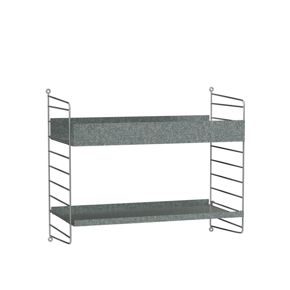 Outdoor shelving system D galvanized