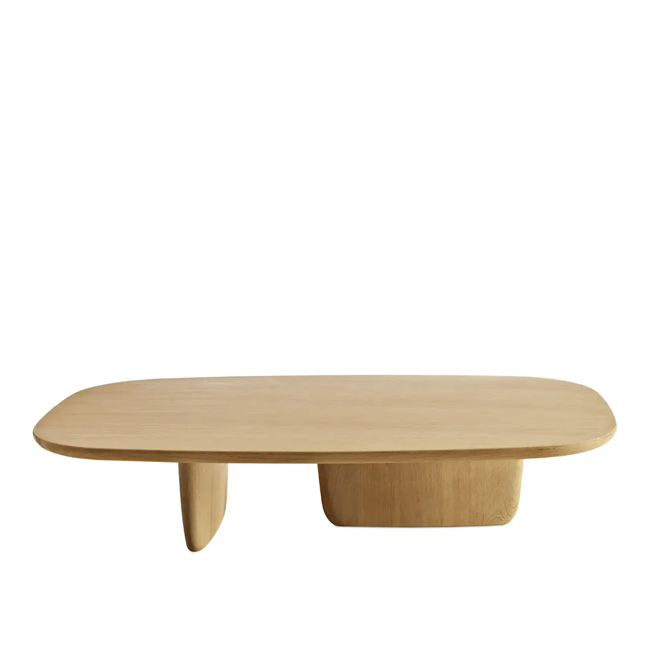 Tobi-Ishi Small Table, Smoked Stained Oak