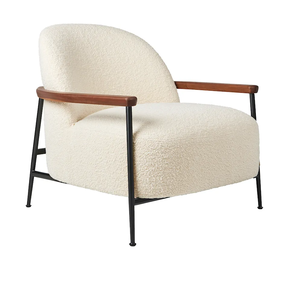 Sejour Lounge Chair Walnut - Med armlæn