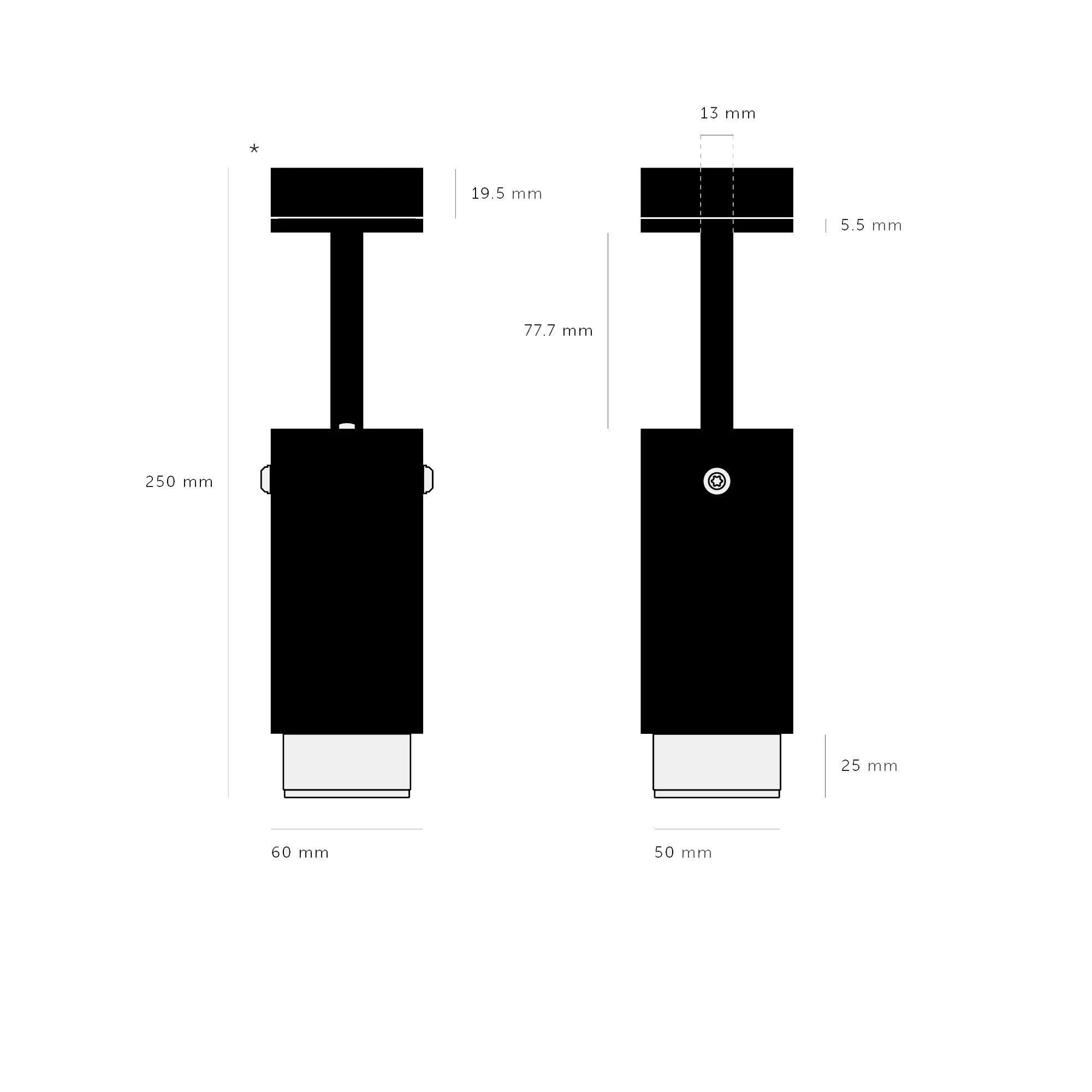 Exhaust Spot Graphite - 5