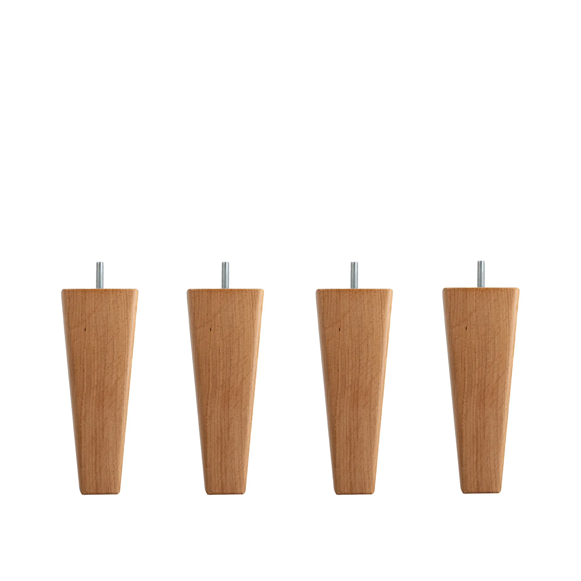 DUX SC bed legs conical oak 4-pack - DUX - NO GA