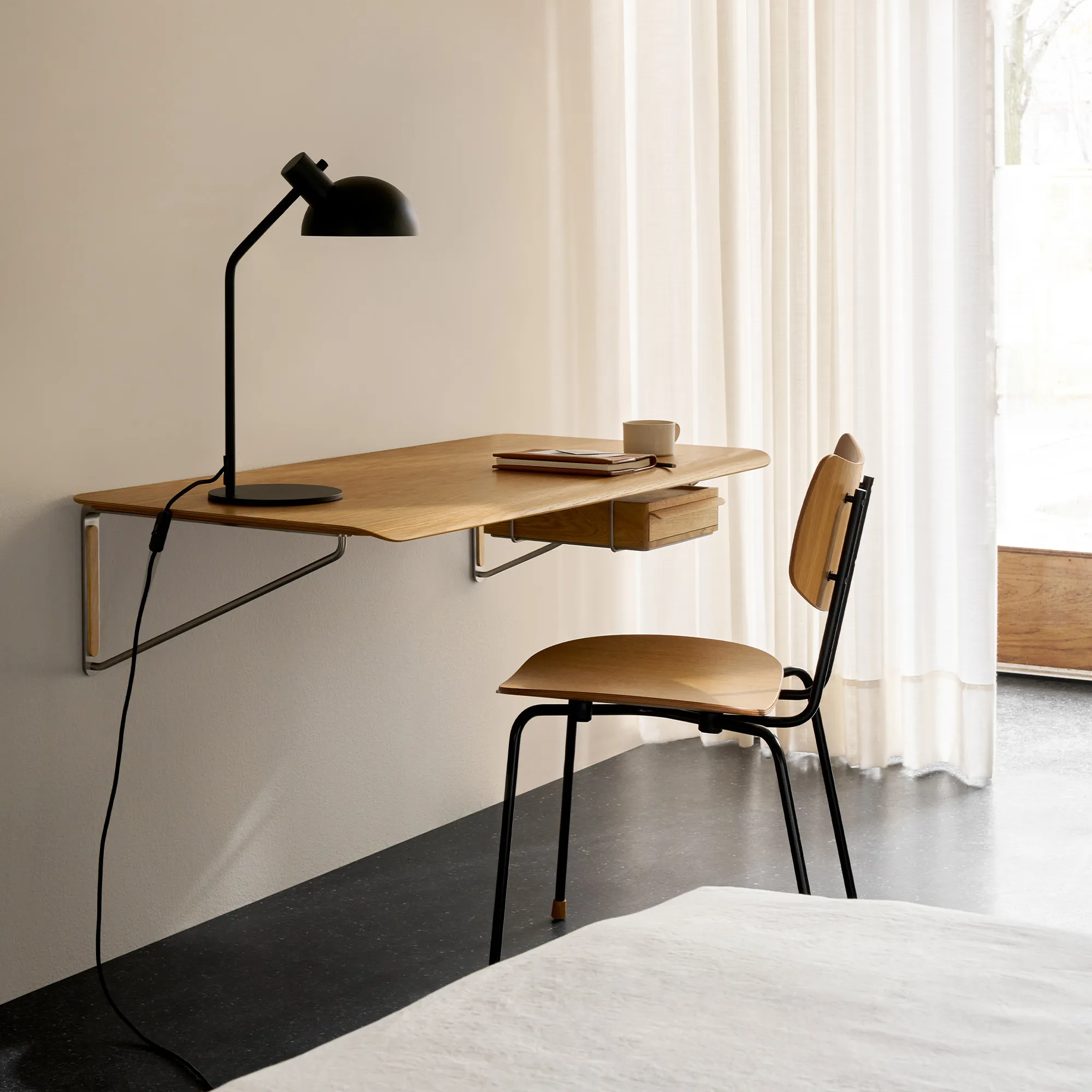 AB019 vægskrivebord - 4