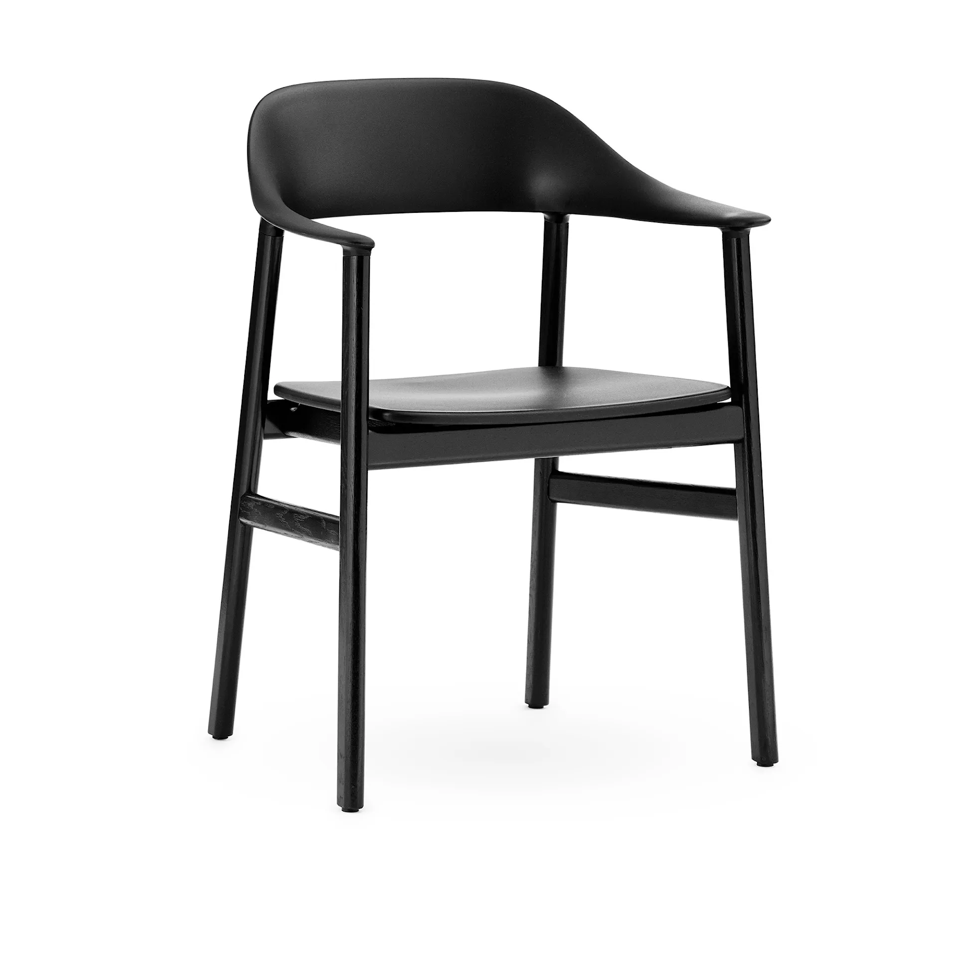 Herit Armchair Black Oak - Normann Copenhagen - NO GA