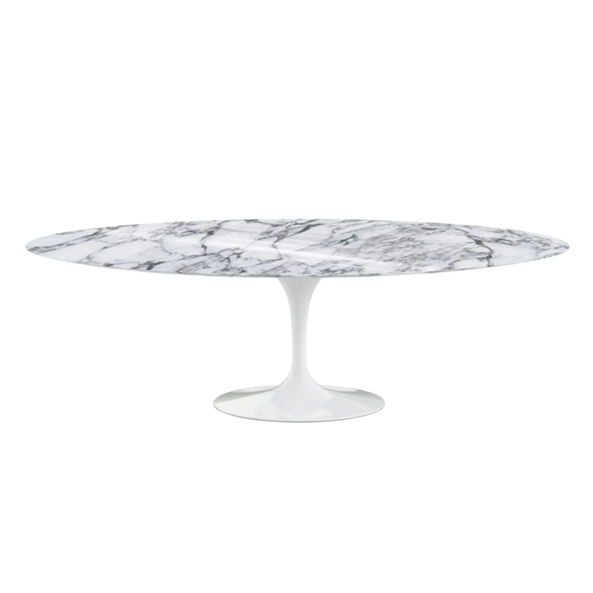 Saarinen Oval Dining Table 244 cm White - 1