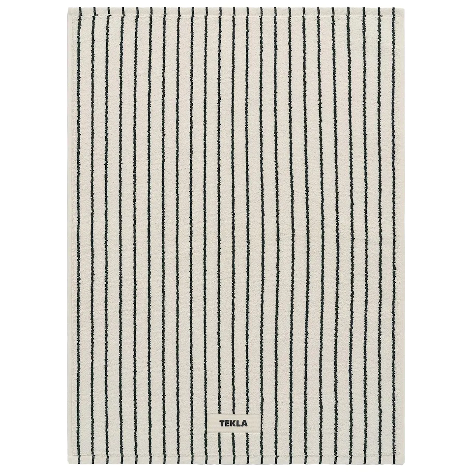 Bath Mat 70x50, Racing Green Stripes