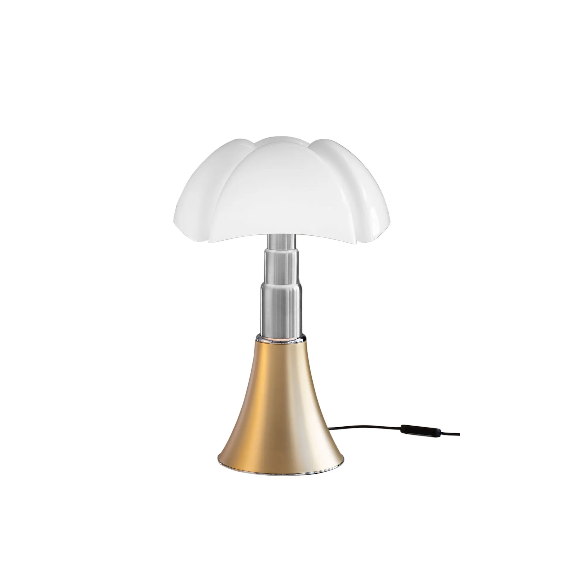 Pipistrello Medium Table Lamp Brass - with dimmer - Martinelli Luce - Gae Aulenti - NO GA