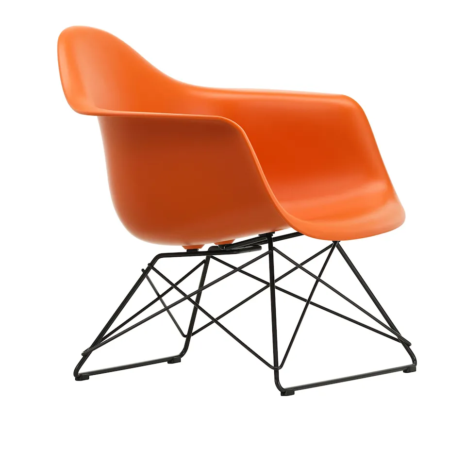Eames RE Plastic Armchair LAR Basic Dark