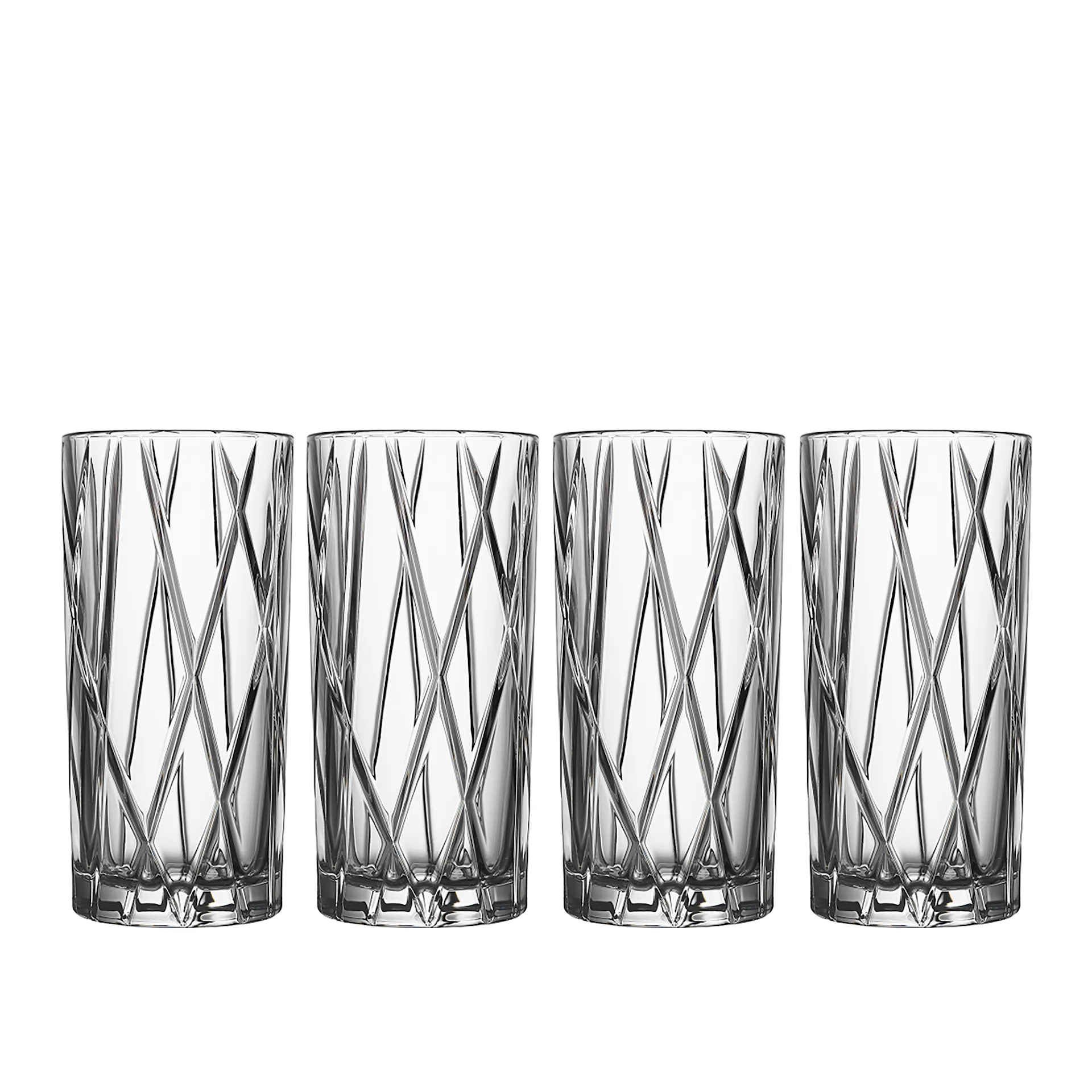 City Highball 37 cl - Set of 4 - Orrefors - NO GA