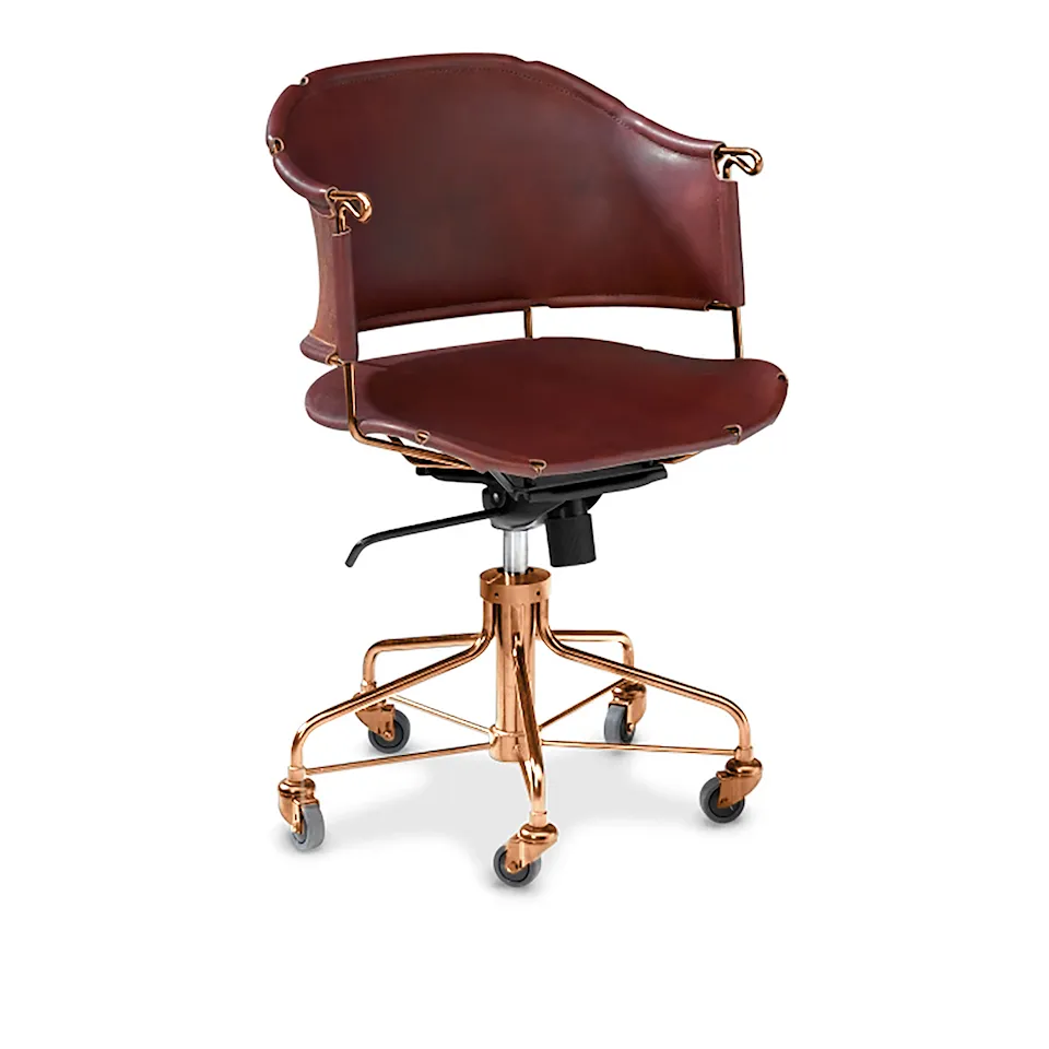 Sheriff Office Chair Copper
