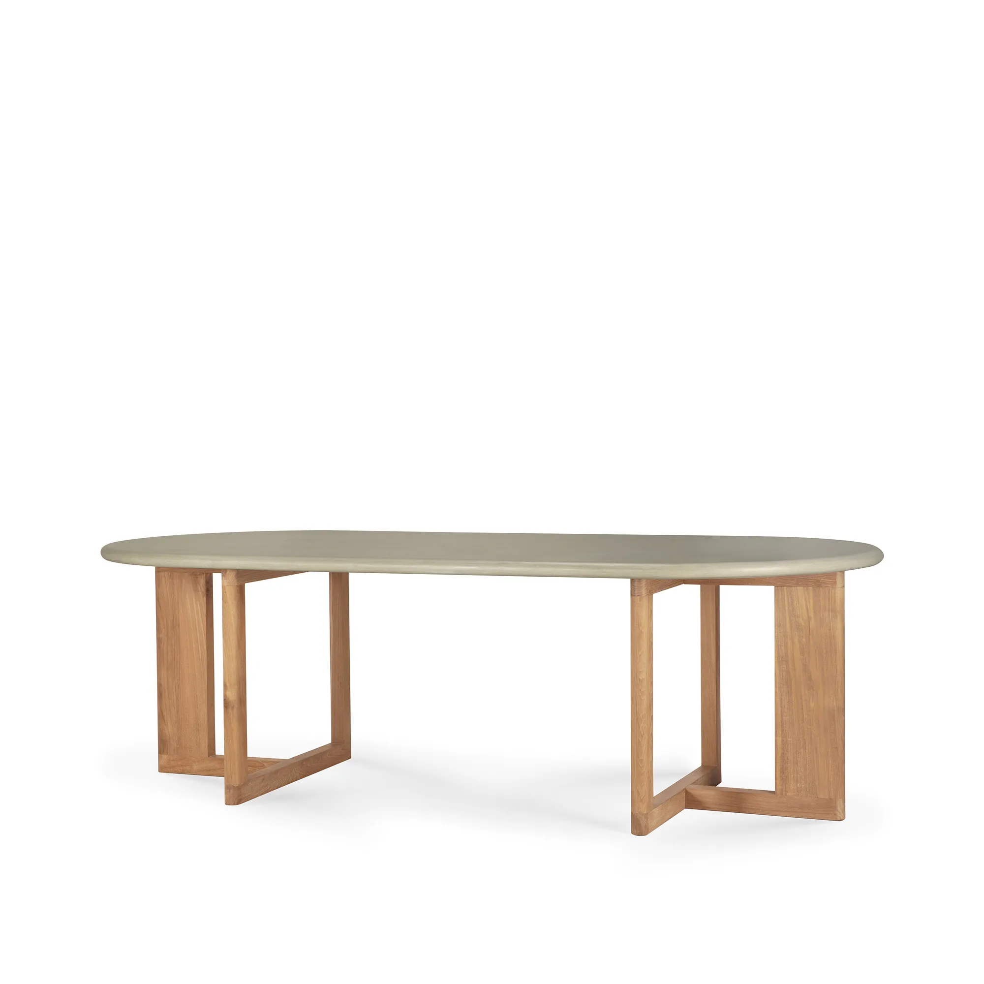 Trestle Outdoor Dining Table - 9