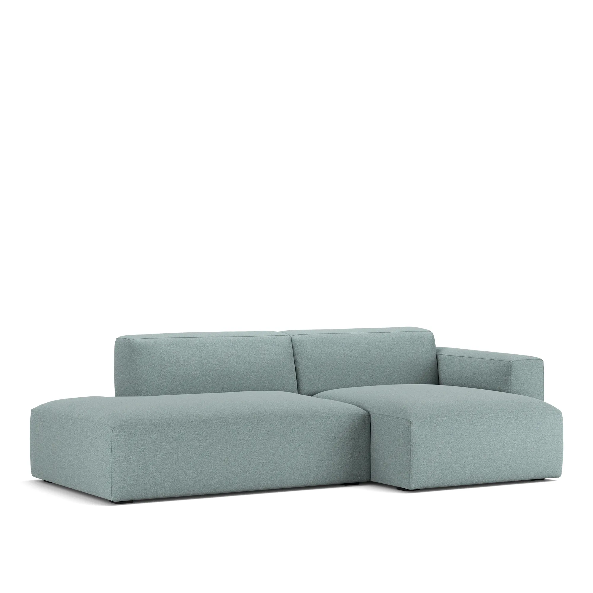 Brick 2-Seater Chaise Lounge Open End Left - 2