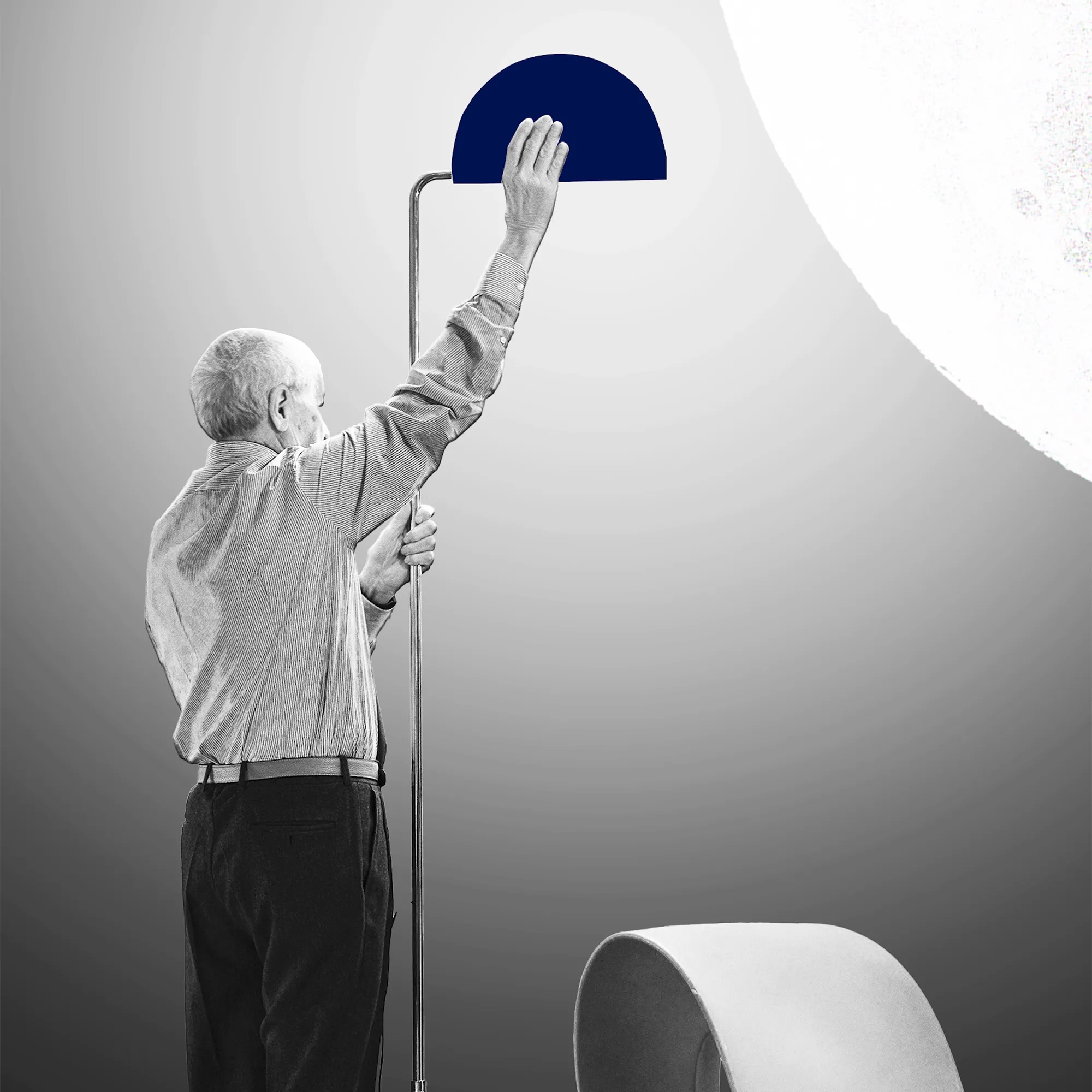 Mezzaluna vloerlamp - 8