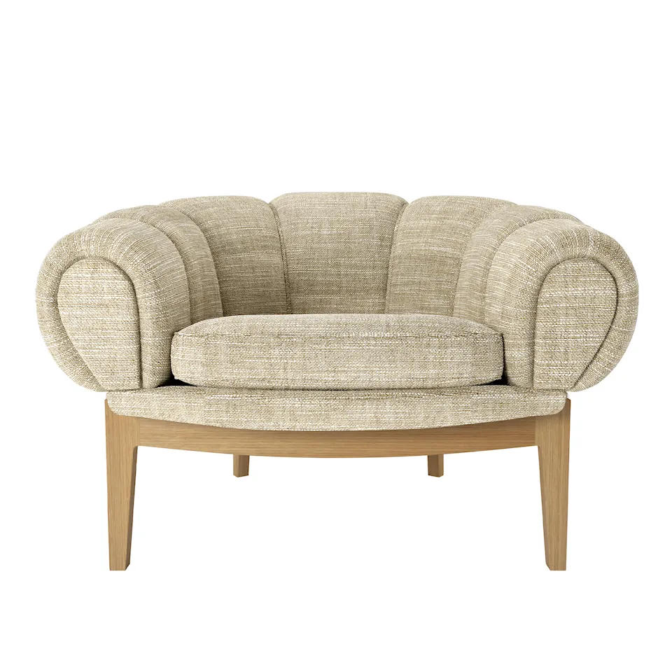 Croissant Lounge Chair Oak