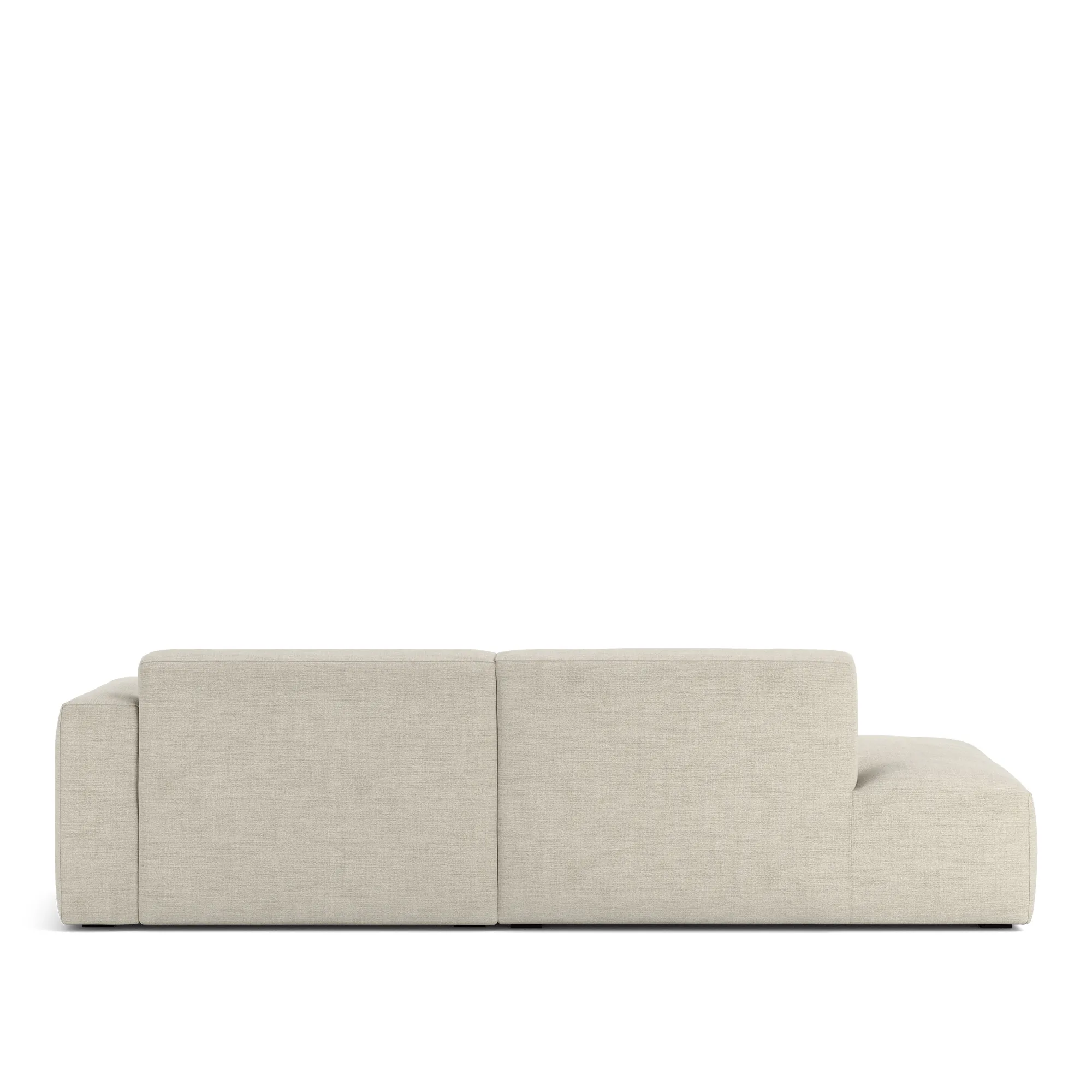 Brick 2-Seater Chaise Lounge Open End Left - 6