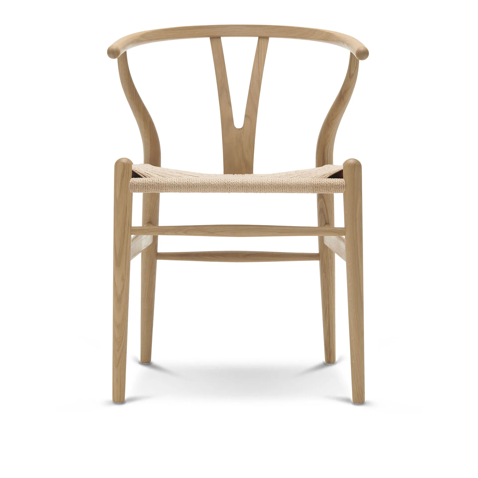 CH24 Y-stol - Eg/Natur flettet papirsnor - Carl Hansen - Hans J. Wegner - NO GA