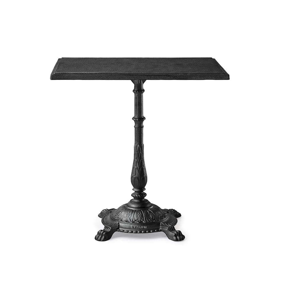 Classic Table Black Lacquered Aluminium