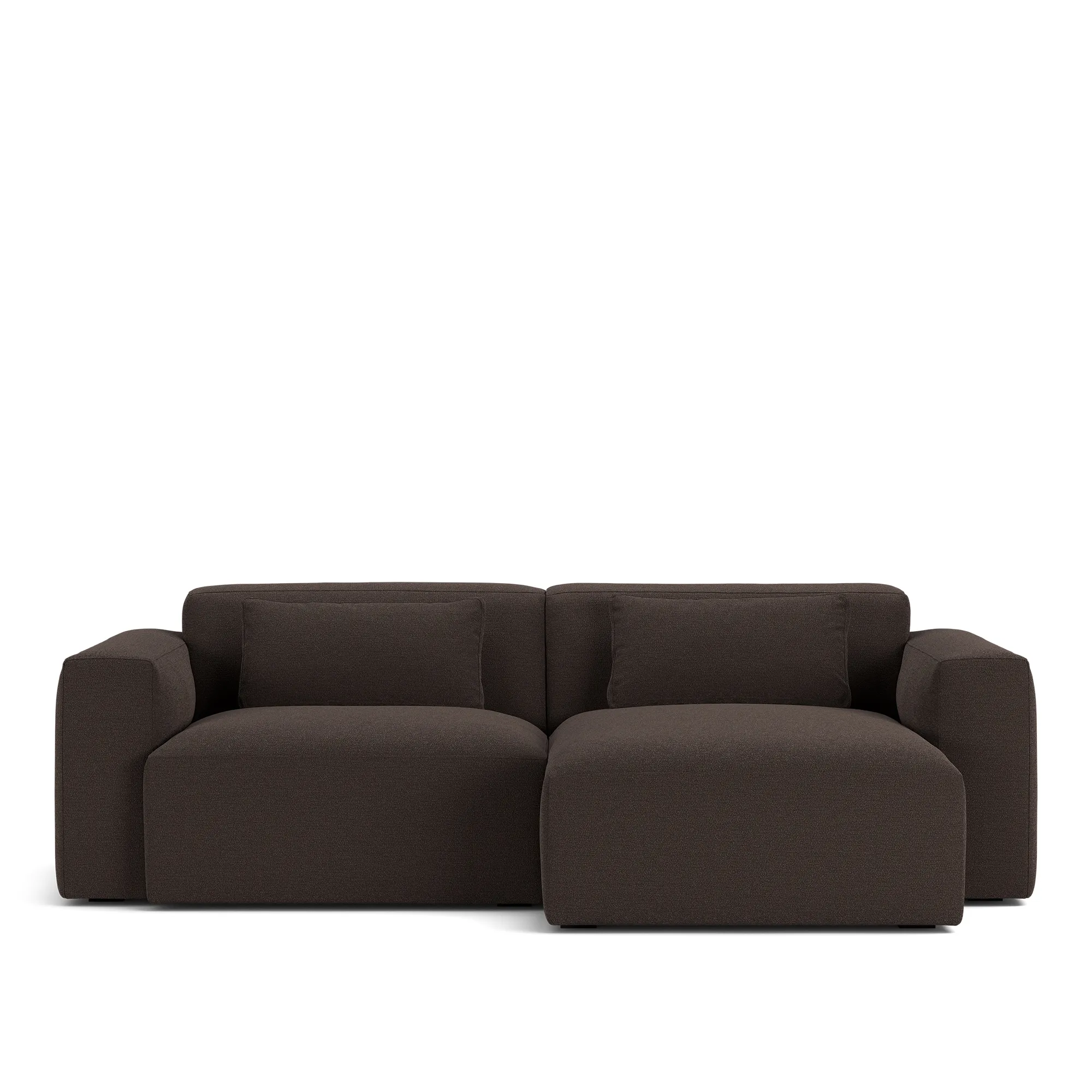 Brick 2-Seater Chaise Lounge Right - 9