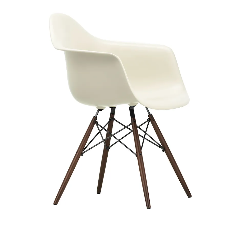 Eames RE Plastic Armchair DAW Dark Maple