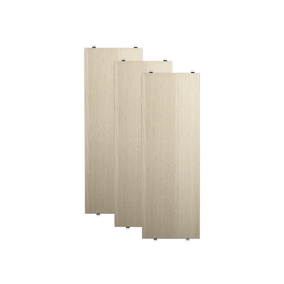 Hyldeplade 58x20cm 3-pack