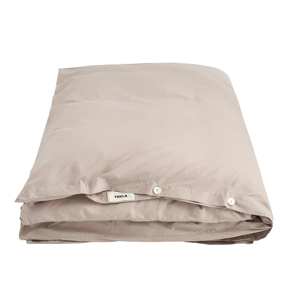 Percale Solid Clay Duvet Cover