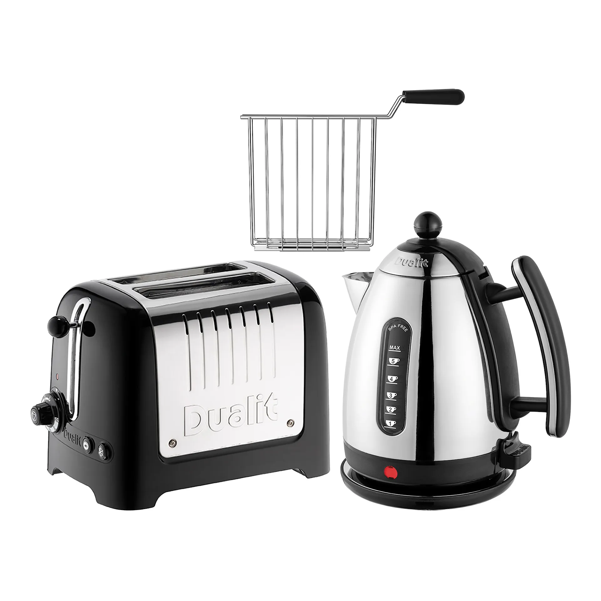 Little Toaster Kettle and Toast rack - Dualit - NO GA