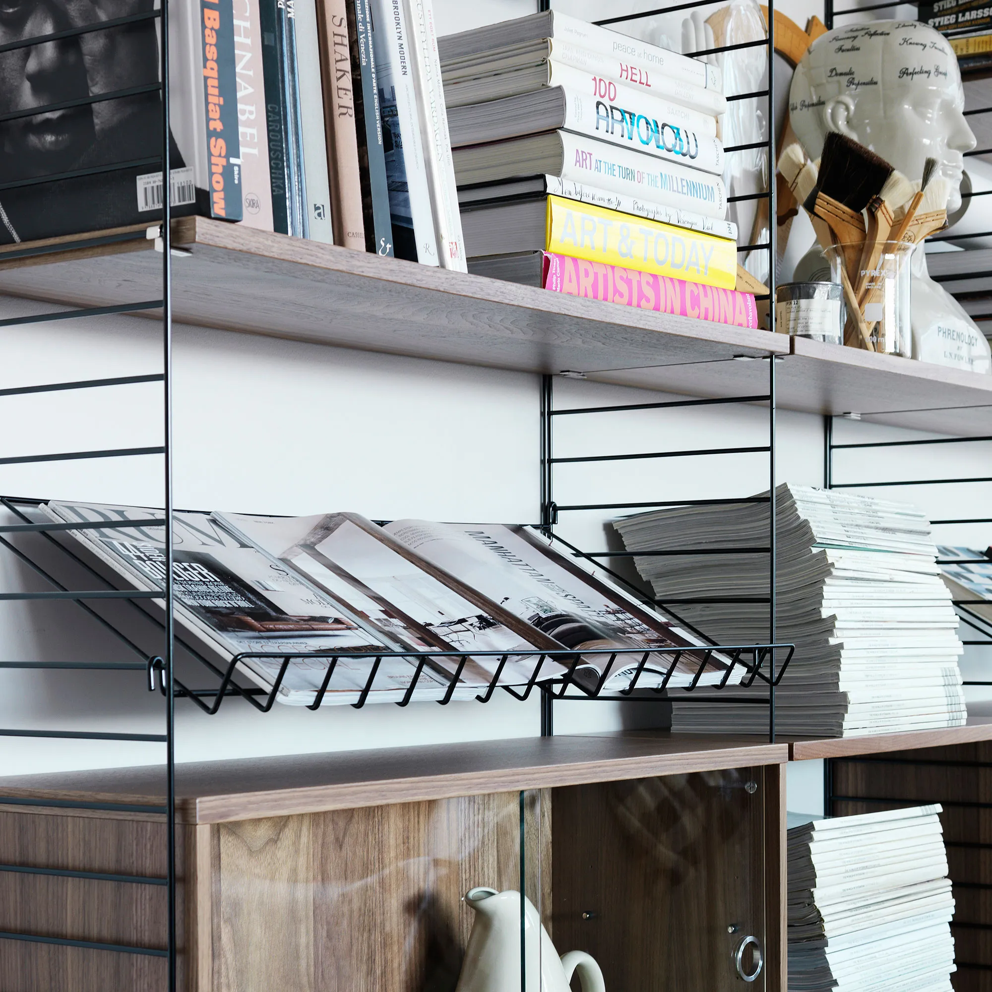 Magazine shelf Wire 78 cm - 3