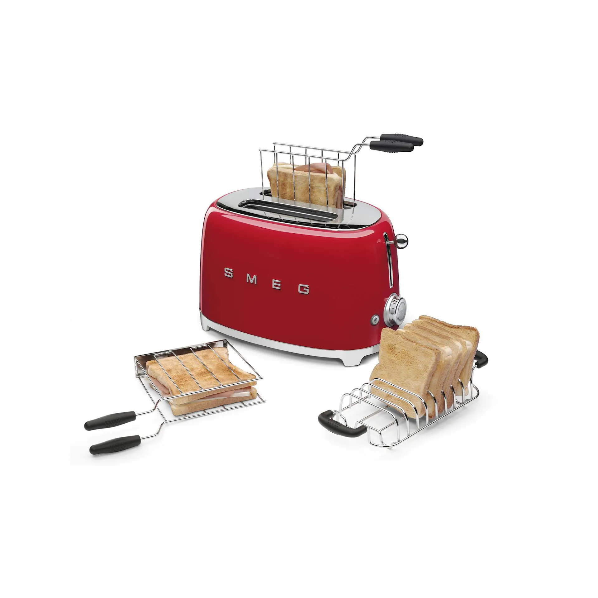 Smeg Toaster 2 Slices Grid - Smeg - NO GA