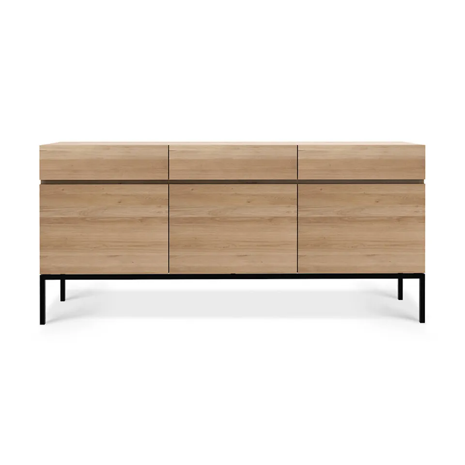 Ligna Sideboard Black Metal Legs