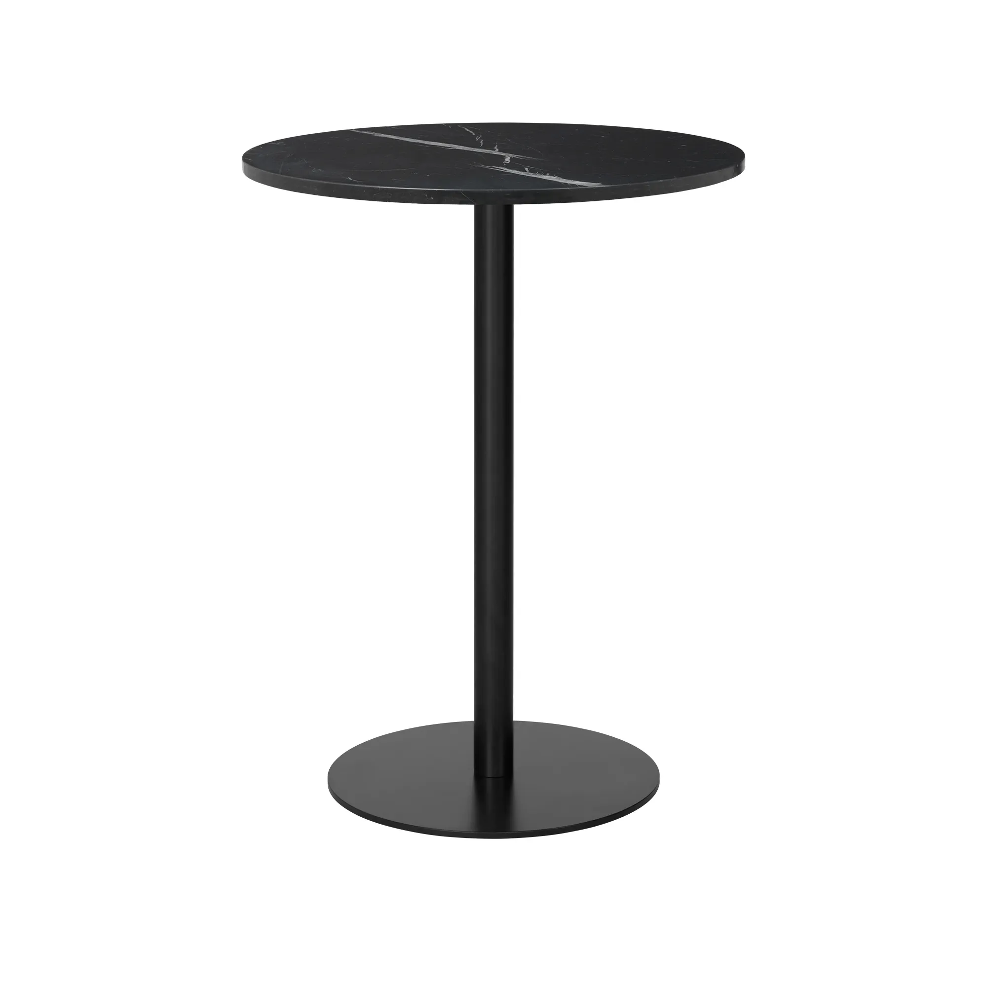 GUBI 1.0 Bar Table Ø80 cm Black - 1