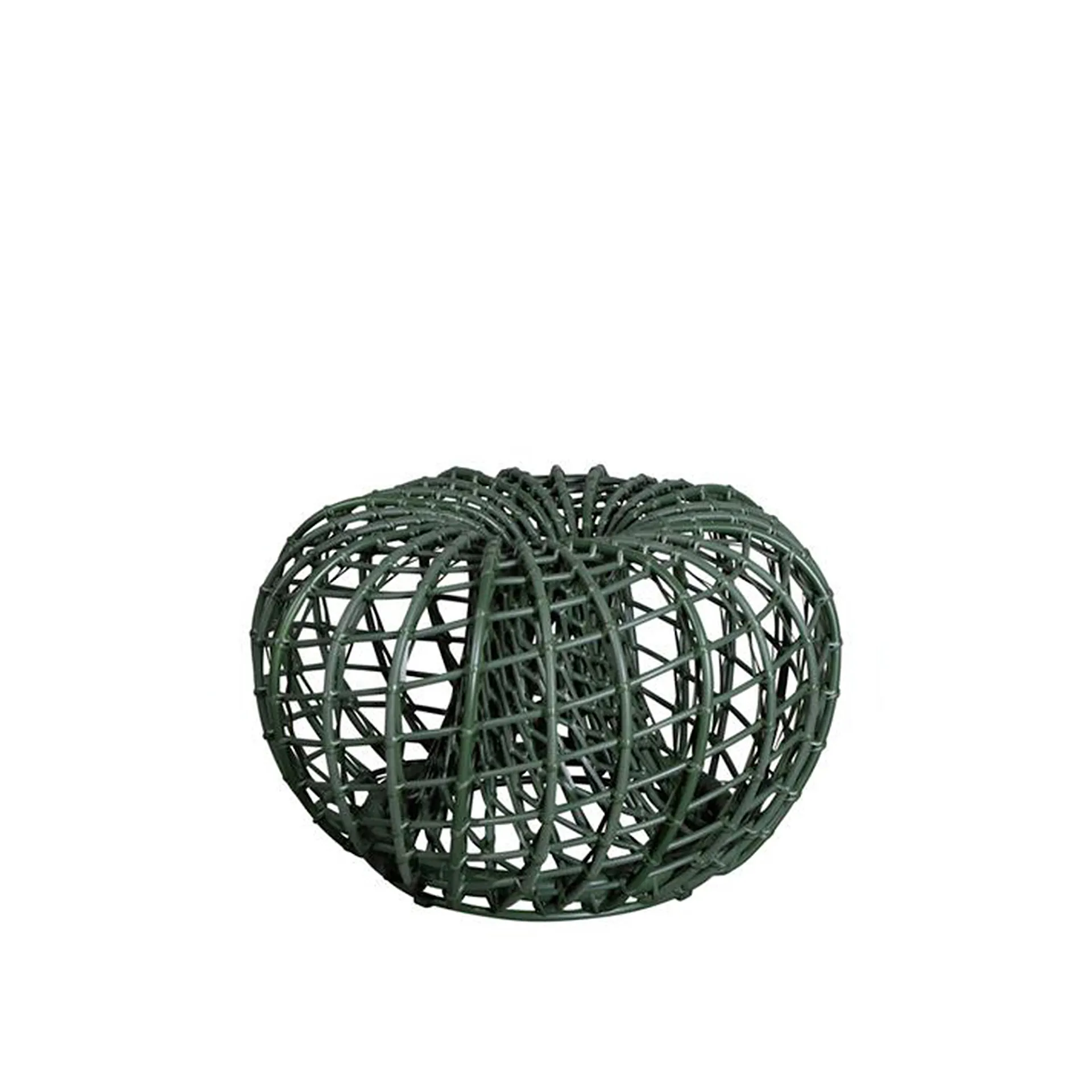 Nest Footstool Small Dark Green - Cane-Line - NO GA