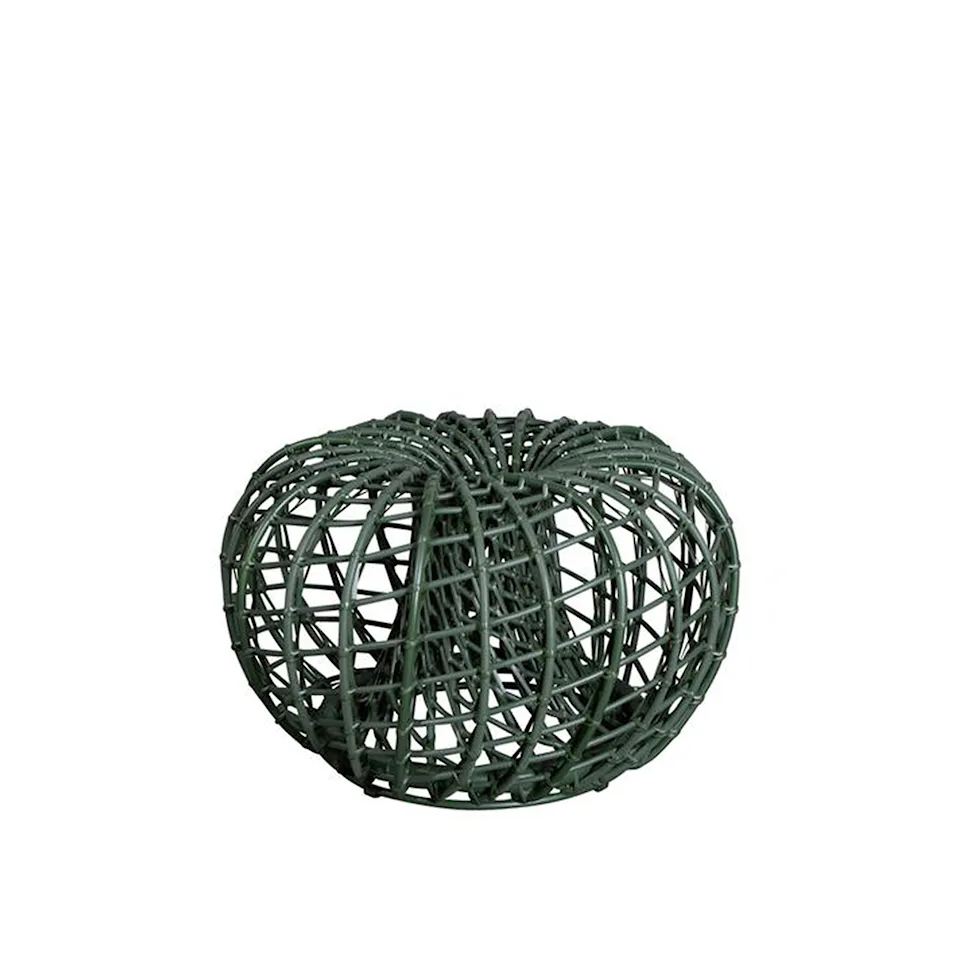 Nest Footstool Small Dark Green